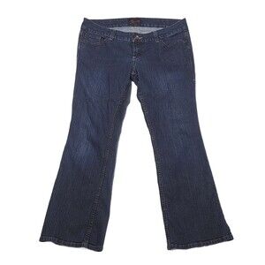 Torrid Women's Size 12S Dark Wash Bootcut Low Rise Denim Jeans